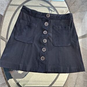 Zara faux suede mini skirt